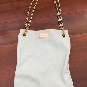 BCBG Chain Turquoise Shoulder Bag